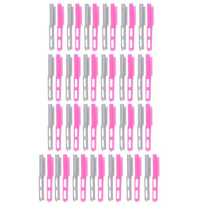 Hair Perm Rod Rugged Hook Teeth Versatile Curling Perm Rods Salon Barber 50Pcs