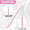 Gdotmely 1200 Pcs Disposable Micro Applicator Brush, Mascara Wands, Pink view 4