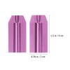 ADOCARN 2Pcs Cosmetic Pencil Sharpener for Women Portable Eyebrow Eyeliner Lip Liner Sharpener Compact Makeup Tool for Precise Sharpening Rose Pink Design view 2
