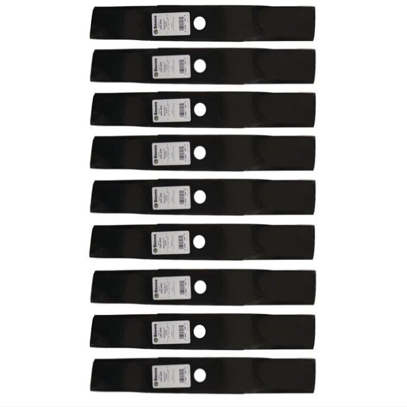 Replacement for 9 Medium-Lift Blades fit M136194 F620 F687 Z510A Z710 Z810A Z820A Z910A Z920A