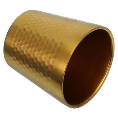 Anneome Stainless Steel Shaving Bowl for Men Hammered Design Stylish Grip Shave Mug Household Shaving Soap Cup Care Accessory