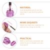 Beaupretty 2Pcs Cosmetic Pen Sharpener Double Eyeliner Lip Pencil Sharpener for Women Compact Lightweight Beauty Tool for Eyebrow and Makeup Pencils view 2