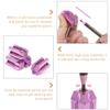 Beaupretty 2Pcs Cosmetic Pen Sharpener Double Eyeliner Lip Pencil Sharpener for Women Compact Lightweight Beauty Tool for Eyebrow and Makeup Pencils view 3