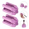 Beaupretty 2Pcs Cosmetic Pen Sharpener Double Eyeliner Lip Pencil Sharpener for Women Compact Lightweight Beauty Tool for Eyebrow and Makeup Pencils view 4