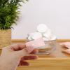 Beatifufu 50pcs Portable Compressed Towels Tablets for Travel and Outdoor Activities Disposable Face Towelettes with High Absorbency Compact Lightweight Facial Cleansing Cloths for Beauty view 4