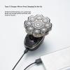 The New Electric Shaver 9D Magnetic Head Razor Whole Body Washing Bald Machine Five-in-one view 4