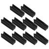 PLAFOPE 10Pcs Duckbill-shaped Eyebrow Pencil Sharpener Aid Makeup Sharpener Slot for Eye Pencil Brow Tool Practical Accessory for Precise Cosmetic Sharpening view 1