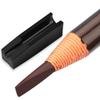 PLAFOPE 10Pcs Duckbill-shaped Eyebrow Pencil Sharpener Aid Makeup Sharpener Slot for Eye Pencil Brow Tool Practical Accessory for Precise Cosmetic Sharpening view 3