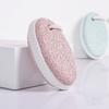 IDEANATEGRATE Oval Volcanic Pumice Stone Foot Grinding Tool for Callus Removing and Dead Skin Exfoliation Lightweight Foot Care Scrubber for Smooth Heels and Hands Portable Green Pedicure Stone view 3