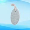 IDEANATEGRATE Oval Volcanic Pumice Stone Foot Grinding Tool for Callus Removing and Dead Skin Exfoliation Lightweight Foot Care Scrubber for Smooth Heels and Hands Portable Green Pedicure Stone view 4