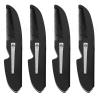 ADOCARN 4Pcs Portable Folding Beard Comb Ergonomic Pocket Hair Styling Tools for Men Travel Grooming No Skin Irritation Practical Mustache and Beard Shaping Accessories view 1
