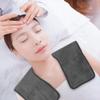 Beatifufu 2Pcs Thick Coral Fleece Hair Towels for Wet Hair Absorption Salon Quality Soft Bath Wraps for Spa Facial Makeup Quick Drying in Dark Gray view 2