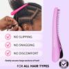 RED by Kiss Maxgator Hair Clips for Styling Thick Hair, Non Slip Grip with Dual Length Teeth, Secure Dent Free Hold, 2 Pack Hair Sectioning Clips view 2