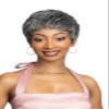 Janet Collection LAVISH Human Hair RAEL Wig  Short Layered Pixie Cut, Lightweight & Natural Finish (COLOR 1B) view 1