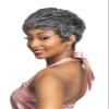Janet Collection LAVISH Human Hair RAEL Wig  Short Layered Pixie Cut, Lightweight & Natural Finish (COLOR 1B) view 3