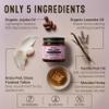 The Art of Tallow Face Moisturizer Lavender Vanilla Grass-Fed & Finished Beef Tallow for Skin, Whipped Tallow Cream with Manuka Honey & Organic Jojoba Oil, Sensitive Skin, Made in USA, 1.5 oz view 4