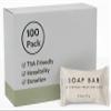 100 pack 2 oz Bar Soap for Travel, Homeless Shelter,Charity Drive, Disaster Relief Supplies (100 bulk pack 0.5 ounces each) view 1