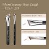 Piccasso Brush 233 Concealer Makeup Brush for Pore Coverage Precision Tapping Tip for Flawless, Smooth Finish Synthetic Hair, Wooden Handle view 3