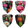RODAILYCAY 4 Packs Hair Scarfs Headband, Cactus Triangle Head Scarves, Non Slip Hair Bandanas, Head Kerchief for Women Girls view 1