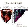 RODAILYCAY 4 Pieces Hair Scarfs Headband, Halloween Zombie Hand Triangle Head Scarves, Non Slip Hair Bandanas, Head Kerchief for Women Girls view 4
