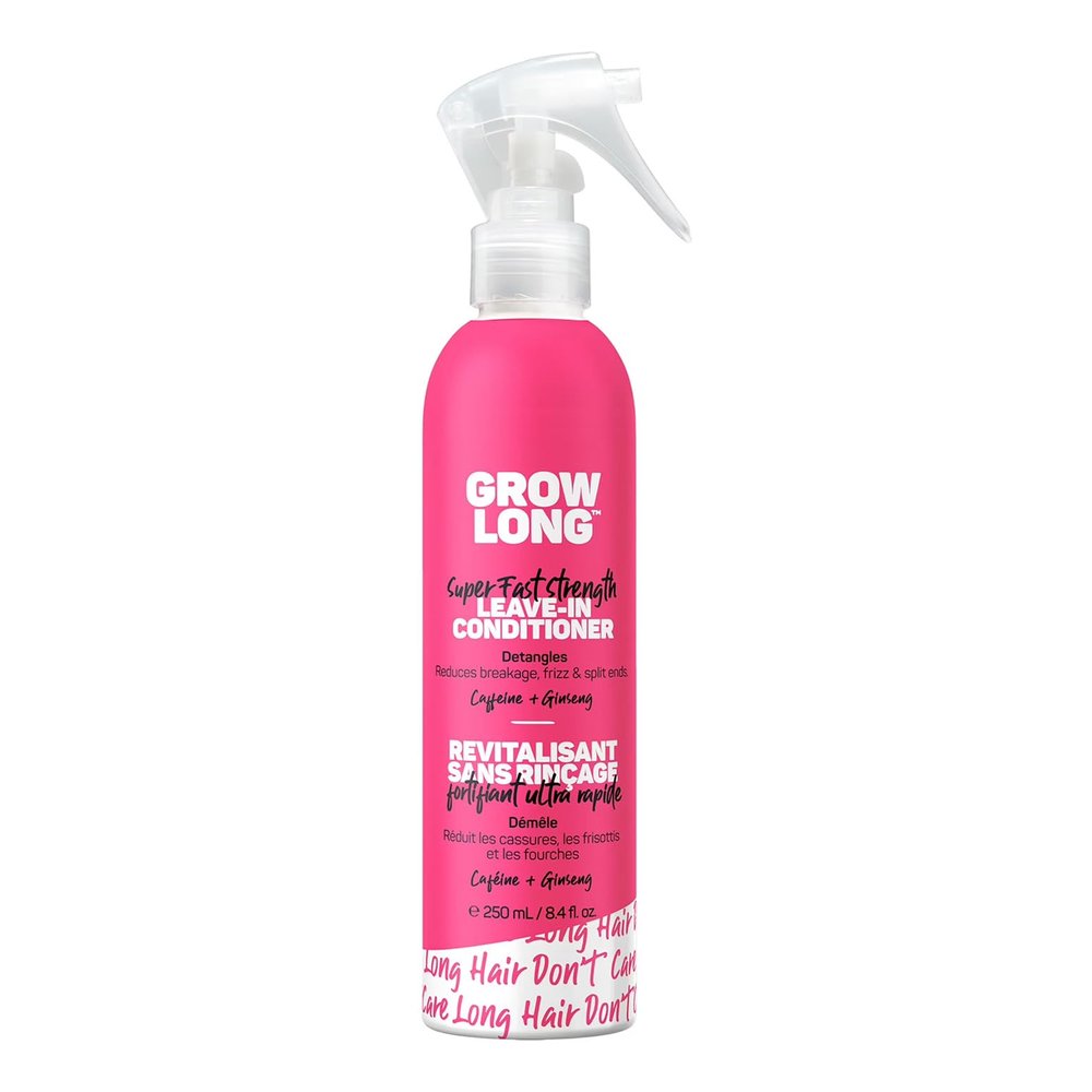 Leave in Conditioner with Ginseng Spray Grow Long Biotin Formula, 8.4 Fl Oz (Pack of 1), Dry & Damaged Hair