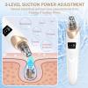 Blackhead Remover Pore Vacuum Kit -Blackhead Extractor Tool with 3 Adjustable Suction Levels, 5 Probes, USB Rechargeable, Suitable for Women and Men(White) view 3