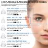 Blackhead Remover Pore Vacuum Kit -Blackhead Extractor Tool with 3 Adjustable Suction Levels, 5 Probes, USB Rechargeable, Suitable for Women and Men(White) view 4