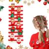 10PCS/Set Cute Christmas Hair Scrunchies, Soft Elastic Christmas Hair Accessories, HolidayThemed Elastic Scrunchies, Elegant Festive Accessories, Cute Xmas Gift for Women & Girls (Style-A) view 1
