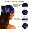 RODAILYCAY 4 Pieces Hair Scarf, Chiffon Head Kerchief, Starry Night Sky Non Slip Triangle Headband Bandana for Women Girls view 3