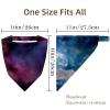 RODAILYCAY 4 Pieces Hair Scarf, Chiffon Head Kerchief, Starry Night Sky Non Slip Triangle Headband Bandana for Women Girls view 4