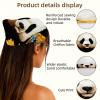 RODAILYCAY 4 Piece Floral Flower Hair Scarf Headband for Women Girls Non Slip Head Covers Elastic Triangle Head Scarf Bandana view 3
