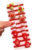 10pcs/Set Cute Christmas Hair Scrunchies, Ideal For Holiday Hairstyles, 2026 Christmas Hair Ties for Girls, Santa Claus, Snowman, Reindeer, Xmas Tree Cute Ponytail Holders (D) view 1