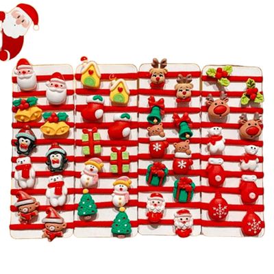 10pcs/Set Cute Christmas Hair Scrunchies, Ideal For Holiday Hairstyles, 2026 Christmas Hair Ties for Girls, Santa Claus, Snowman, Reindeer, Xmas Tree Cute Ponytail Holders (40PCS)