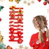 10PCS/Set Cute Christmas Hair Scrunchies, Soft Elastic Christmas Hair Accessories, HolidayThemed Elastic Scrunchies, Elegant Festive Accessories, Cute Xmas Gift for Women & Girls (Style-B) view 1