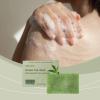 Aeviani Natural Glow Bar Soap with Green Tea & Nourishing Oils, Gentle Face & Body Cleanser for All Skin Types, 3.5oz view 3