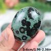 NJFSWNXOR 1pc 40-60g Jasper Palm Stone Smooth view 3