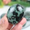 NJFSWNXOR 1pc 40-60g Jasper Palm Stone Smooth view 4