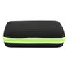 SUNGOOYUE Travel Storage Case for QP2520/90/70, Nylon TPU Shaver Bag, Black GreenRed, 7.87x4.92x2.36 Inch with Mesh Pocket (Black Green) view 4