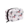 Bolaz Women's Cosmetic Bag-Dachshund Snow PatternMakeup Bag for Travel Cosmetic Pouch Brush Bag view 1
