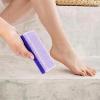 2Pcs Foot Pumice Stones and Scrubbers, Durable Exfoliating Pedicure Stones, Home Body - Cleansing Tools for Men and Women (Blue) view 3