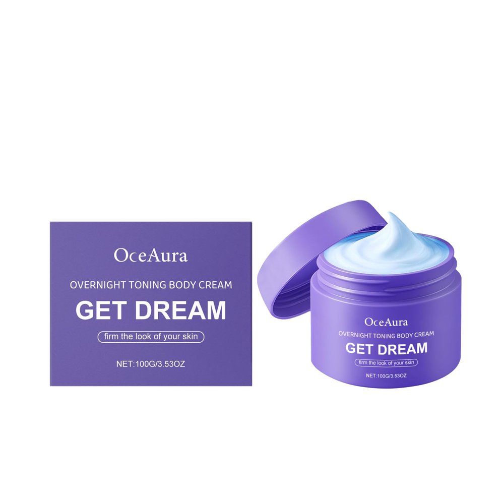 Aeviani Overnight Renewal Body Cream with Coffee Extract & Glycerin | Nourishing Non-Greasy Formula for Smoother Looking Skin | 100g