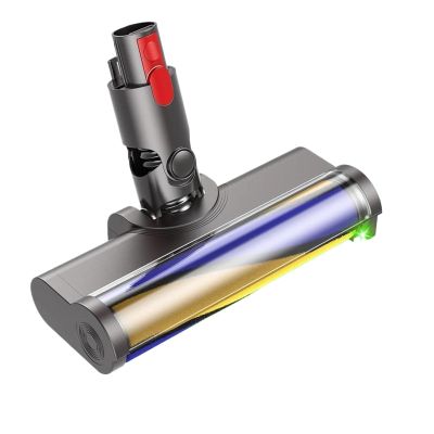 Brush Head Compatible For Dyson V7 V8 V10 V11 V15 Hardwood Floor Brush Head Replacement Parts With Dust Detection Light