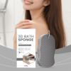Coffee Mineral Salt Body Scrub and Exfoliating Sponge Set, Deep Cleansing Exfoliating Body Treatment for Smooth Moisturized Skin view 3