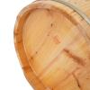 15.7" Wood Foot Bath Bucket with Stool & Lid, Foot Soaking Tub Home Feet Soaking Bucket Feet Massage Barrel for Home Spa view 2
