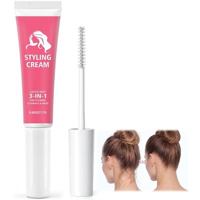 Lubynia Fly Away Stick for Hair, Hair Mascara for Flyaways, Wax Stick for Hair, Lightweight Anti Frizz Slick Back Hair Styling Wax Stick, Taming Wand Gel for Smoothing Women Girls, Mothers day Gifts