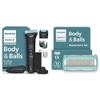 Philips Norelco Body Groomer Series 7000, BG7480/50 with Philips Norelco Body Groomer Replacement Shaving Foil Head, BG2010/40 - Full Body Grooming, Showerproof view 1