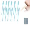 2-in-1 Nasal Hair Cutter,Portable Professional Remover for Home Travel Essentials,Portable 360 Rotating Manual Nose Trimmer Men and Women,Double Sided Cutter blue 12pcs view 1