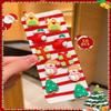 10Pcs/Set Cute Christmas Hair Scrunchies, Cute Christmas Ponytail Holders, Xmas Soft Elastic Hair Ties with Santa Snowman Reindeer, Ideal for Holiday Hairstyles (1pc, C) view 4