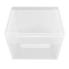 Acouto Face Towel Holder Face Towel Storage Bin Container Acrylic Facial Holder with Drawer Vanity Bathroom Clear Skin Containers Beauty & CareTools & AccessoriesBags & view 2