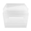 Acouto Face Towel Holder Face Towel Storage Bin Container Acrylic Facial Holder with Drawer Vanity Bathroom Clear Skin Containers Beauty & CareTools & AccessoriesBags & view 3